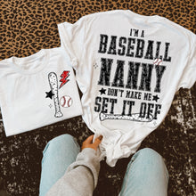 Load image into Gallery viewer, I'm A Baseball TITLE DROPDOWN Don't Make Me Set It Off With Pocket TRANSFER VIRGO JAN 26

