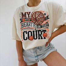 Load image into Gallery viewer, My Heart Is On That Court Leopard TRANSFER ET NOV 25
