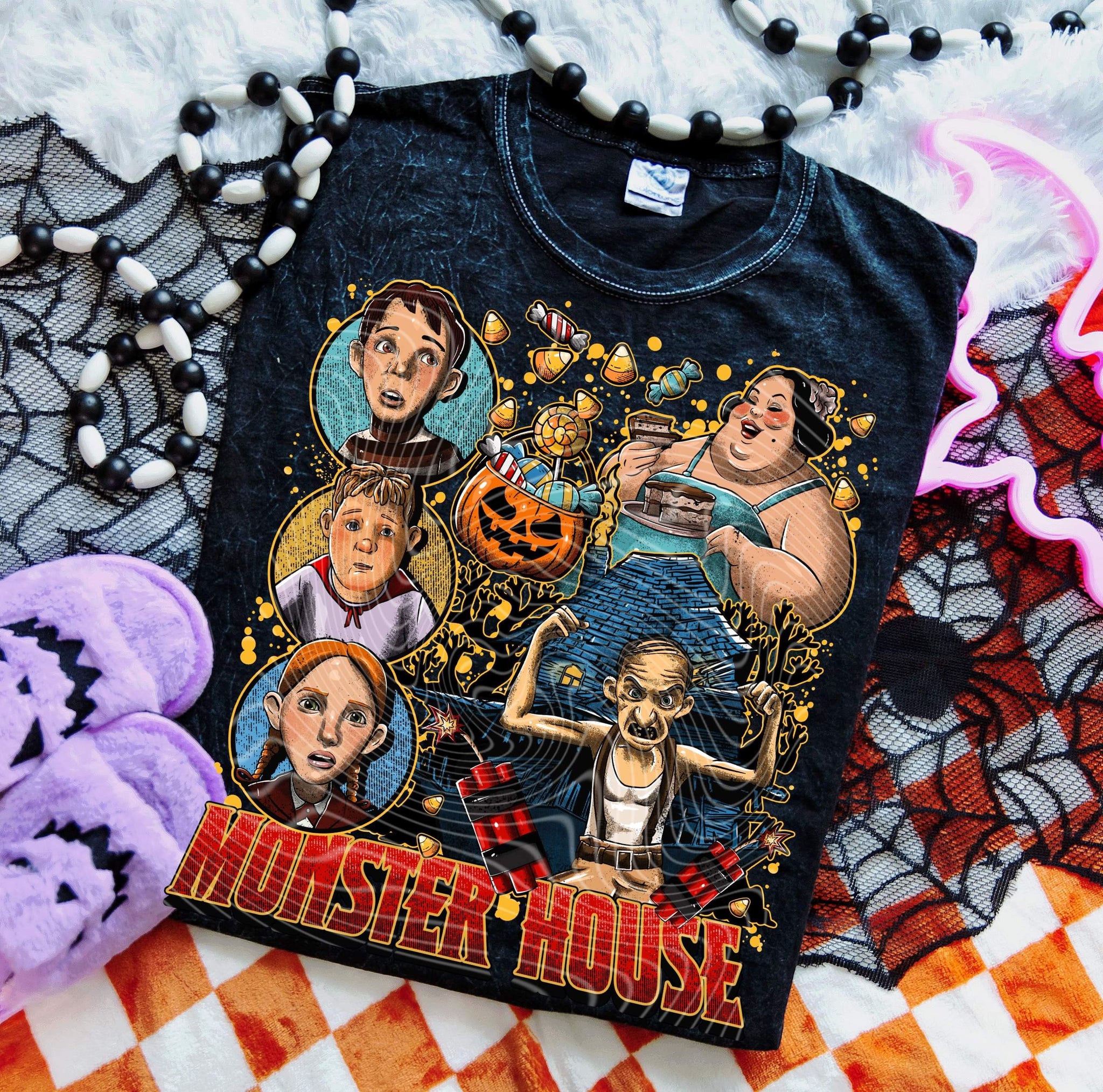Monster House TRANSFER GRAV – Sassy Sublimation & Screen Prints