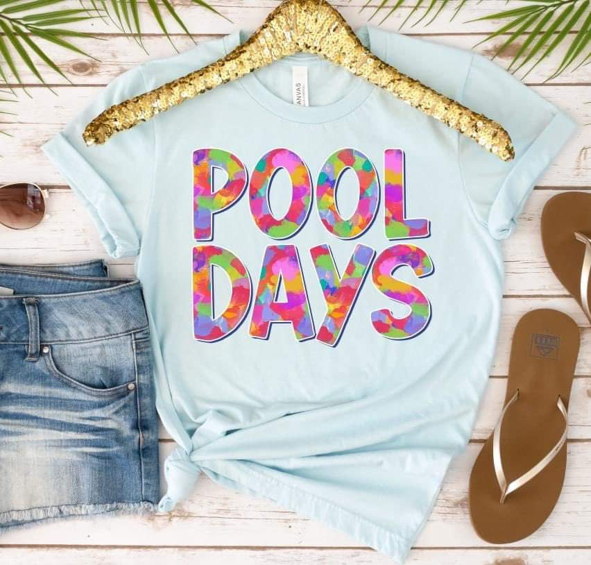 Pool Days Mixed Paint TRANSFER BSG
