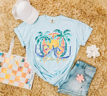 Load image into Gallery viewer, Beach Babe Palm Trees &amp; Wave TRANSFER SCG MAR 26
