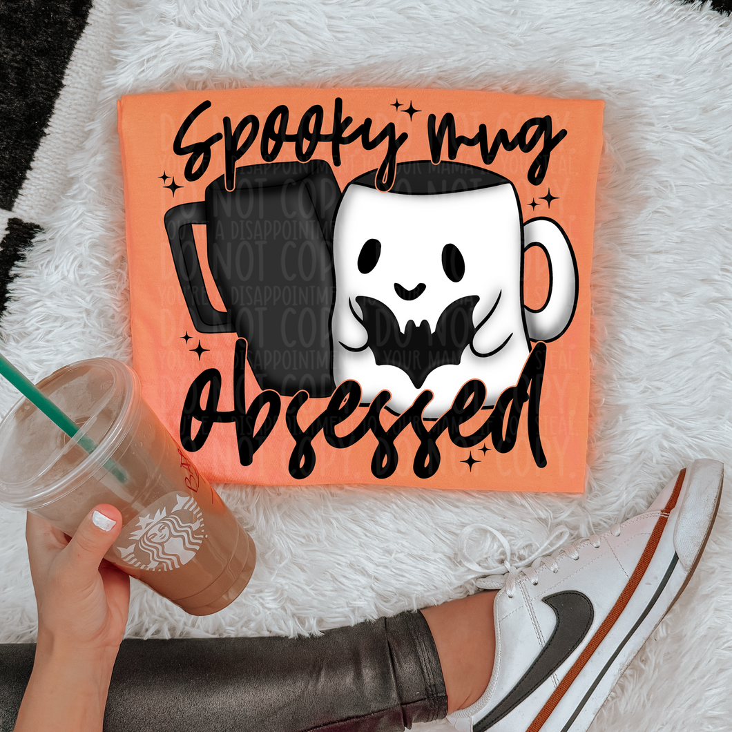 Spooky Mug Obsessed TRANSFER