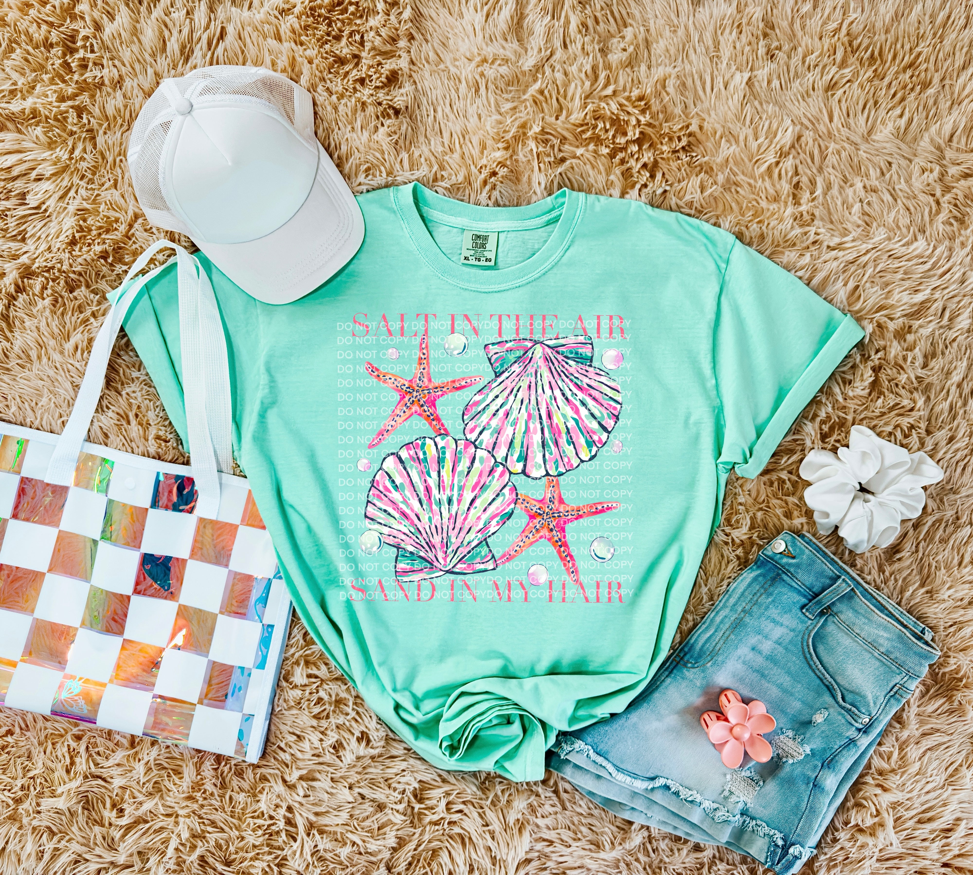 Salt In The Air Sand In My Hair TRANSFER SCG MAR 26 – Sassy Sublimation ...
