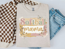 Load image into Gallery viewer, Baseball/Softball/T-Ball Mama Pastel Butterflies &amp; Flowers Title DROPDOWN TRANSFER SCG MAR 26
