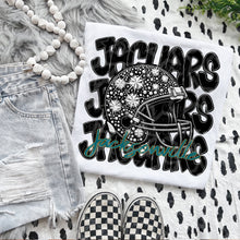 Load image into Gallery viewer, Football Mascot Faux Rhinestone Helmet Dropdown TRANSFER VIRGO JUNE 25
