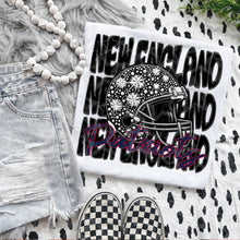 Load image into Gallery viewer, Football Mascot Faux Rhinestone Helmet Dropdown TRANSFER VIRGO JUNE 25
