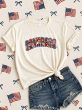 Load image into Gallery viewer, Faux Patchwork Bubble Patriotic Titles DROPDOWN TRANSFER PHDC JUNE 26
