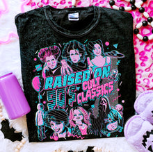 Load image into Gallery viewer, Raised On 90’s Cult Classics With SLEEVE OPTION DROPDOWN TRANSFER GRAV APR 25
