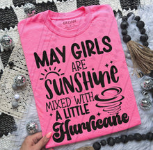 Load image into Gallery viewer, Birthday Month Girls Are Sunshine Blk TRANSFER
