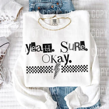 Load image into Gallery viewer, Sayings Checker Bolt Dropdown TRANSFER SBB APRIL 25
