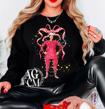 Load image into Gallery viewer, The Santa Claus Red Checker Bow TRANSFER AGCM NOV 25
