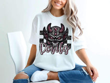 Load image into Gallery viewer, Checkered Rhinestone Mascot DROPDOWN TRANSFER CSWD

