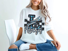 Load image into Gallery viewer, Checkered Rhinestone Mascot DROPDOWN TRANSFER CSWD
