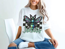 Load image into Gallery viewer, Checkered Rhinestone Mascot DROPDOWN TRANSFER CSWD
