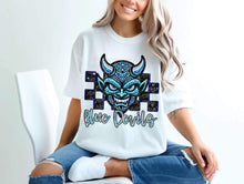 Load image into Gallery viewer, Checkered Rhinestone Mascot DROPDOWN TRANSFER CSWD
