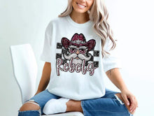 Load image into Gallery viewer, Checkered Rhinestone Mascot DROPDOWN TRANSFER CSWD
