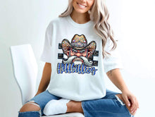 Load image into Gallery viewer, Checkered Rhinestone Mascot DROPDOWN TRANSFER CSWD
