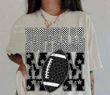 Load image into Gallery viewer, Football Mom Checker Star TRANSFER
