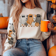 Load image into Gallery viewer, Ghost Plaid Trio Saying Dropdown With SLEEVE OPTION DROPDOWN TRANSFER CSC AUG 25
