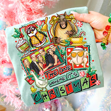 Load image into Gallery viewer, The One Where It's Christmas With SLEEVE OPTION DROPDOWN TRANSFER GRAV NOV 25

