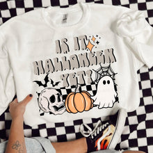 Load image into Gallery viewer, Is It Halloween Yet Checkered TRANSFER CSC
