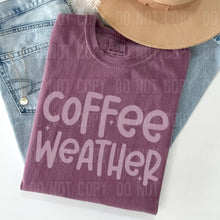 Load image into Gallery viewer, Coffee Weather Stars Color DROPDOWN TRANSFER SBB AUG 25
