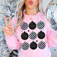 Load image into Gallery viewer, Christmas Checker Balls Color Dropdown TRANSFER MOON OCT 24
