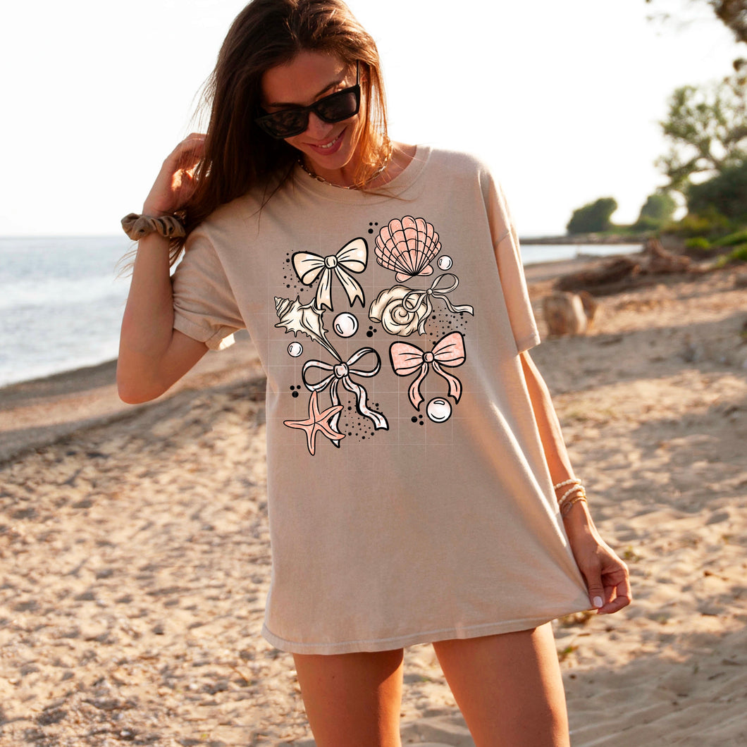 Bows & Seashells TRANSFER CSC June