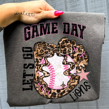 Load image into Gallery viewer, Game Day Let's Go Pink Laces MASCOT DROPDOWN TRANSFER VIRGO MAR 26
