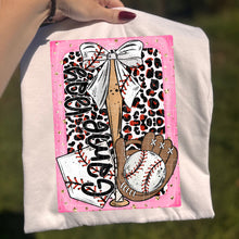 Load image into Gallery viewer, Game Day Mama Leopard Pink Frame DROPDOWN TRANSFER VIRGO MAR 26
