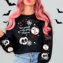 Load image into Gallery viewer, Have Yourself A Very Spooky Christmas With SLEEVE + COLOR OPTION DROPDOWN TRANSFER CSC SEPT 25
