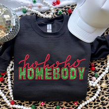 Load image into Gallery viewer, Ho Ho Ho Homebody Faux Embroidery Color Dropdown TRANSFER HMWK
