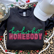 Load image into Gallery viewer, Ho Ho Ho Homebody Faux Embroidery Color Dropdown TRANSFER HMWK
