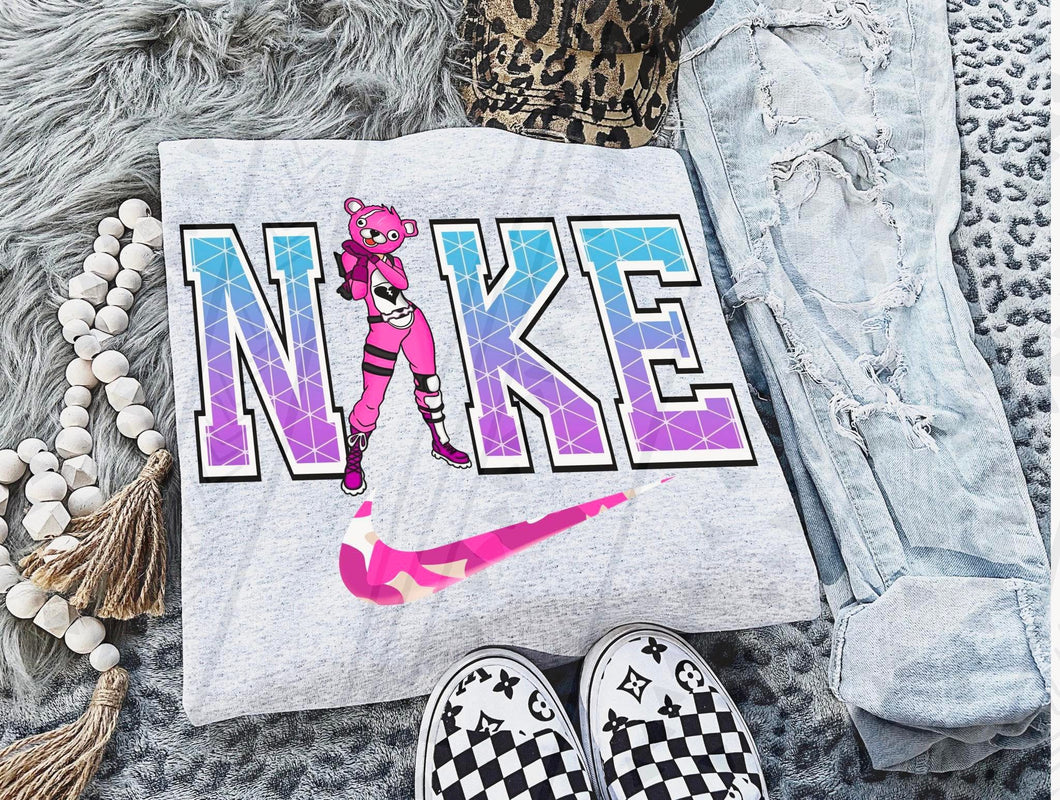 Nik Pink Bear Fort TRANSFER TGG JULY 25