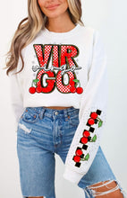 Load image into Gallery viewer, Cherry Checkered Horoscopes With SLEEVE OPTION DROPDOWN TRANSFER CST JAN
