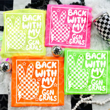 Load image into Gallery viewer, Back With My Mascots Color Dropdown TRANSFER VIRGO JULY 25
