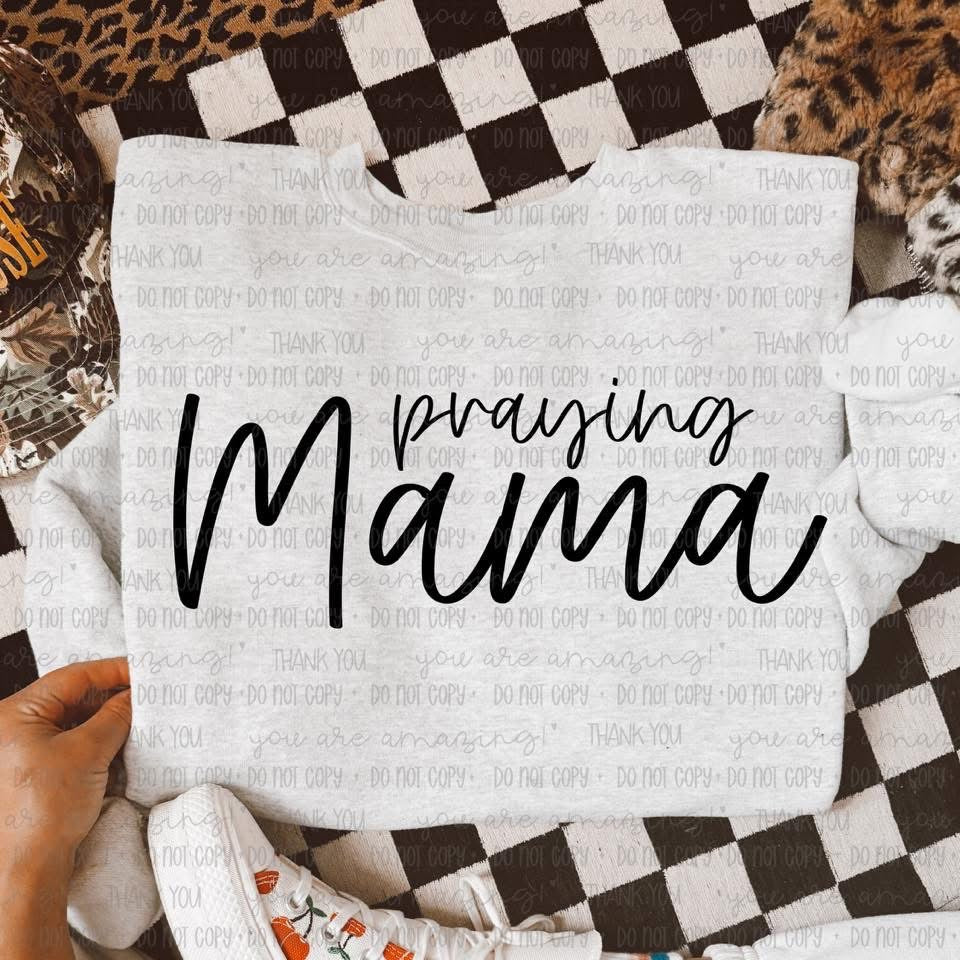 Praying Title With Color Dropdown TRANSFER OHDD FEB 25