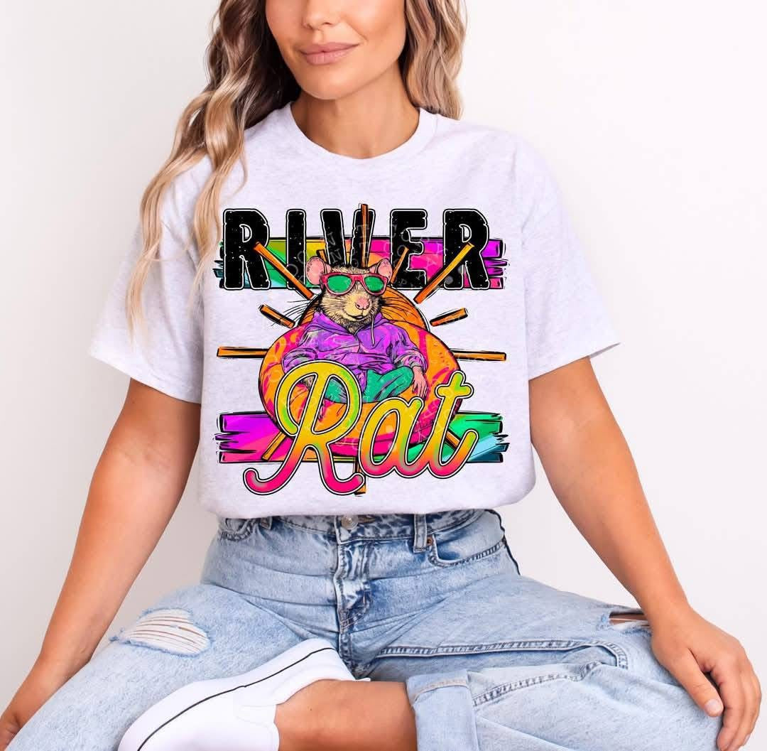 River Rat TRANSFER CST APR – Sassy Sublimation & Screen Prints