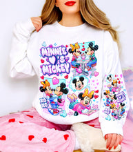 Load image into Gallery viewer, Mi_key And Mi_nie Milkshake XOXO SLEEVE OPTION DROPDOWN TRANSFER GRAV JAN 26
