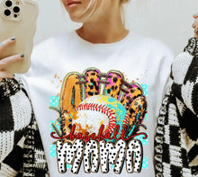 Load image into Gallery viewer, Baseball + Softball Mama Dotted Leopard Glove Dropdown TRANSFER DWS 25
