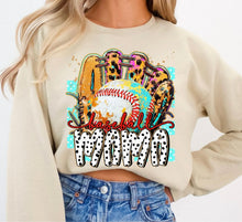 Load image into Gallery viewer, Baseball + Softball Mama Dotted Leopard Glove Dropdown TRANSFER DWS 25
