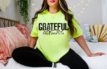 Load image into Gallery viewer, Grateful Is A Happy Place To Be DROPDOWN TRANSFER CST MAY
