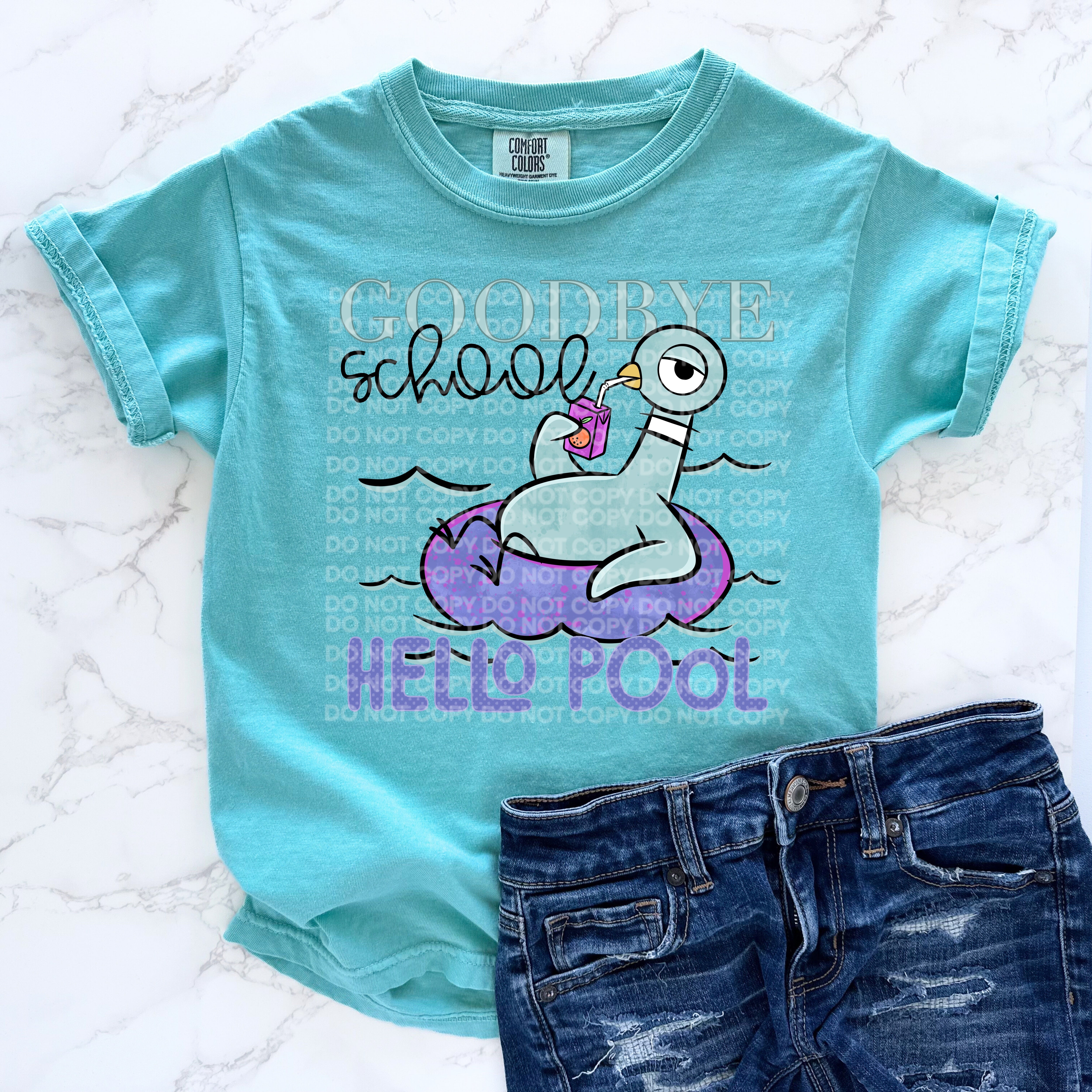 Goodbye School Hello Pool Pigeon TRANSFER SCG APR 26 – Sassy ...