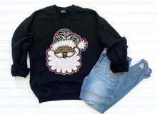 Load image into Gallery viewer, Zebra Santa Claus - Choose Skintone TRANSFER AJD
