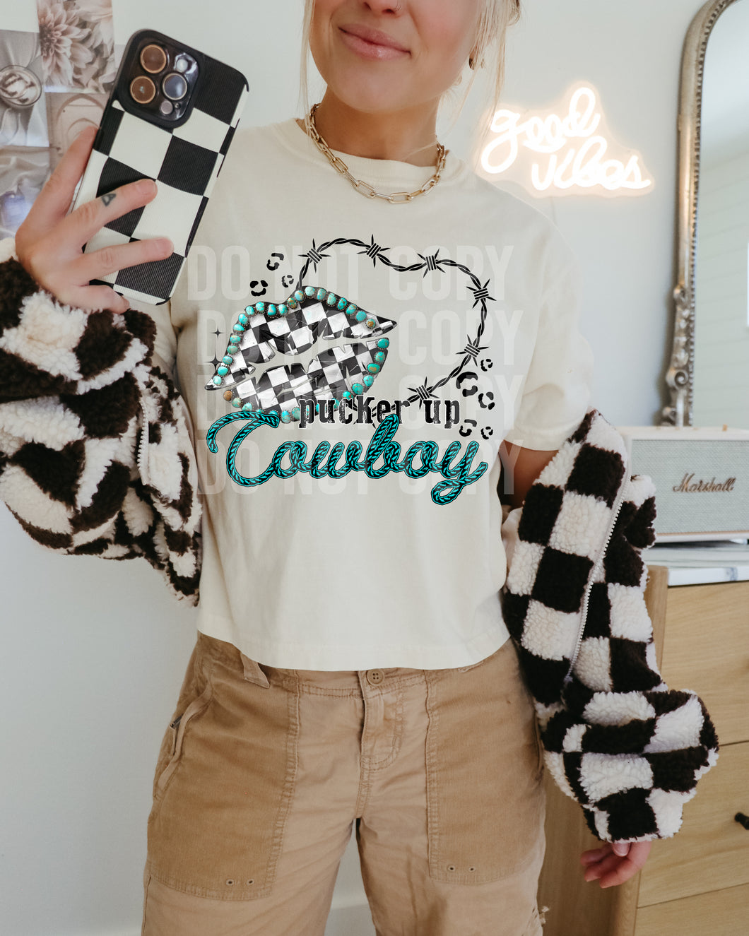 Pucker Up Cowboy TRANSFER SCG FEB