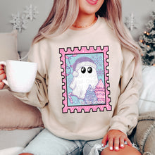 Load image into Gallery viewer, Tis The Season Ghost Santa Stamp TRANSFER VIRGO JULY 25
