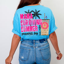 Load image into Gallery viewer, Mama Surviving Summer Drink DROPDOWN WITH Pocket TRANSFER VIRGO APR 26
