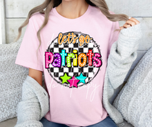 Load image into Gallery viewer, Let’s Go Bright Dotted Checkered Mascots DROPDOWN TRANSFER CAP 24
