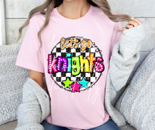 Load image into Gallery viewer, Let’s Go Bright Dotted Checkered Mascots DROPDOWN TRANSFER CAP 24
