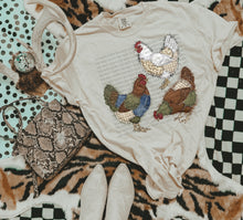 Load image into Gallery viewer, Gingham And Denim Faux Embroidered Hen Trio TRANSFER SCG APR 26
